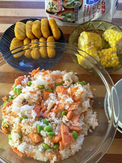 夏休み子供お昼ご飯~2022.7.28~-レシピのメイン写真