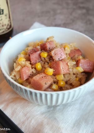 とうもろこしとベーコンの醤油糀ご飯-レシピのメイン写真
