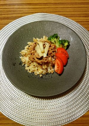 ヨウサマの減塩ガーリックチャーハン-レシピのメイン写真