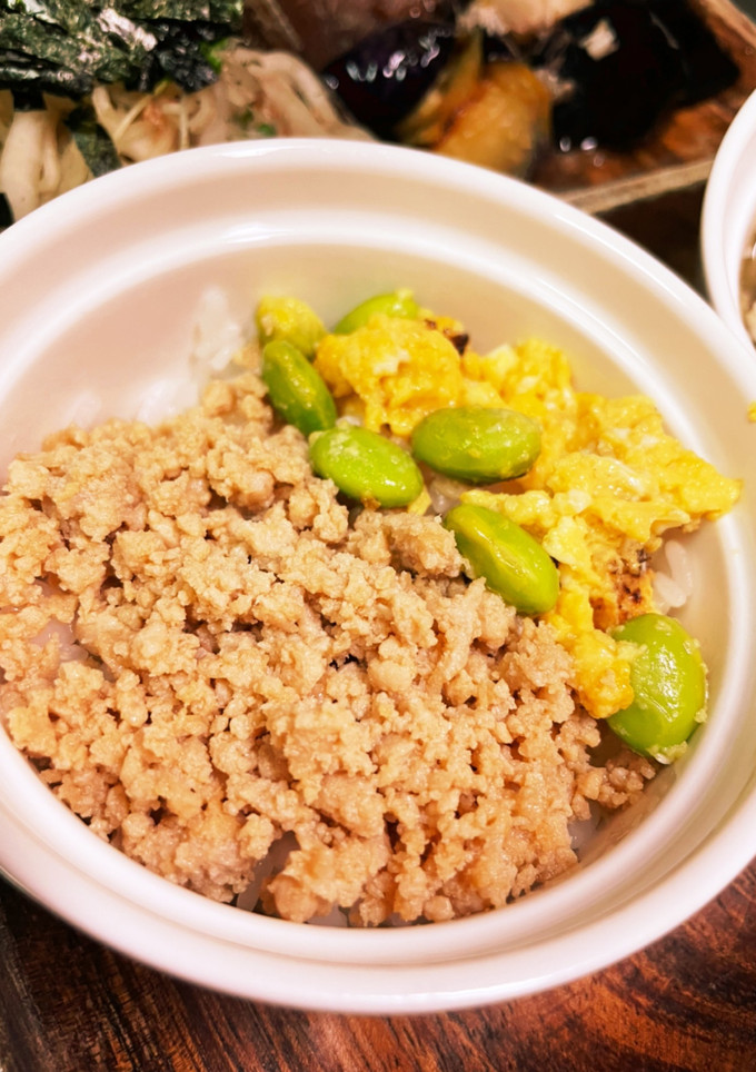 忙しい日の簡単三色丼-レシピのメイン写真