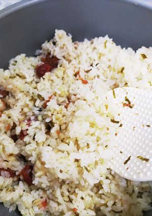 梅干しの炊き込みご飯-レシピのメイン写真