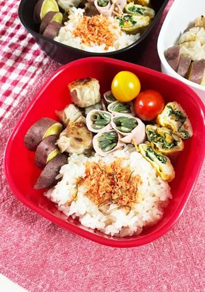 20220730夏休みお弁当-レシピのメイン写真