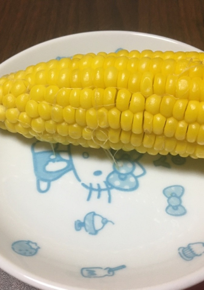 とうもろこし加熱-レシピのメイン写真