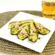 茄子とツナの冷たいオリーブオイル焼き