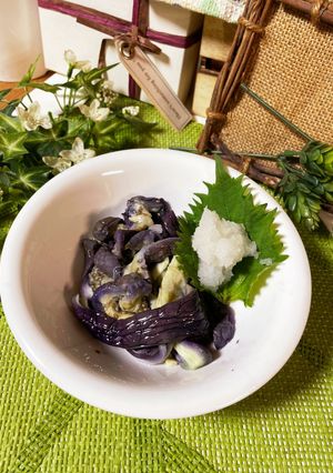 ナスの下ごしらえ-レシピのメイン写真