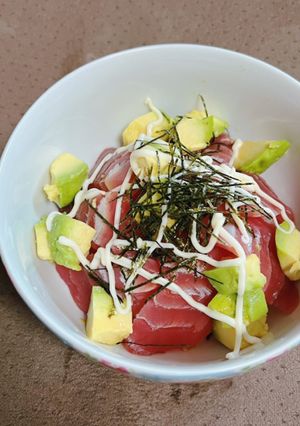 アボカドまぐろ丼-レシピのメイン写真
