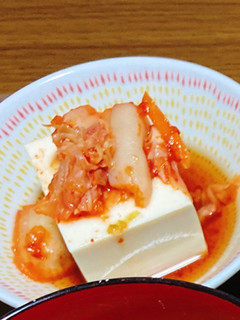 冷奴のキムチのせ-レシピのメイン写真
