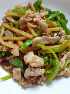 ピーマンと豚肉のオイスターソース炒め-レシピのメイン写真