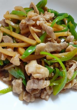 ピーマンと豚肉のオイスターソース炒め-レシピのメイン写真