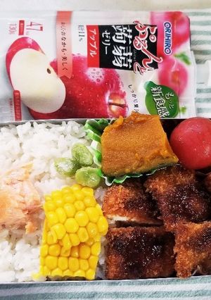 チキンカツ弁当(7.31)-レシピのメイン写真