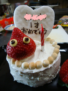 簡単★1歳★バースデーケーキ★-レシピのメイン写真