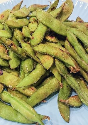 簡単！旨い！無水焼き枝豆-レシピのメイン写真