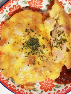 ☆簡単☆鶏肉と魚肉ソーセージのピカタ-レシピのメイン写真