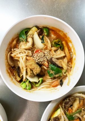 レンジ肉無チクワチリソース味野菜炒め-レシピのメイン写真