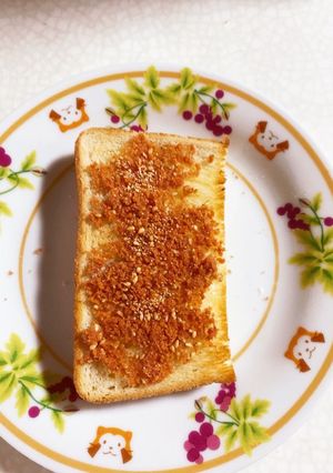 たらこ風味のトースト①-レシピのメイン写真