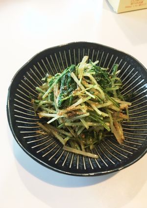 野菜嫌いでも食べたい♡水菜の胡麻和え-レシピのメイン写真
