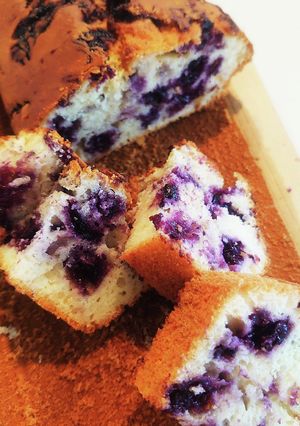 HMで！ブルーベリーパウンドケーキ☆-レシピのメイン写真