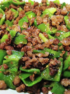 かぐら南蛮と牛ひき肉炒め-レシピのメイン写真