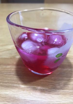 赤紫蘇ジュース-レシピのメイン写真