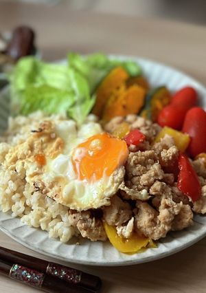 ヘルシー♪ガパオライス-レシピのメイン写真