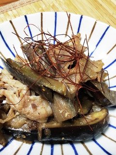 ナスと豚肉のこってり炒め-レシピのメイン写真