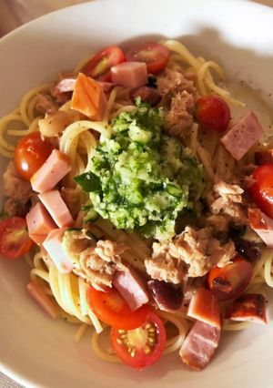 おろしきゅうりの冷製パスタ-レシピのメイン写真