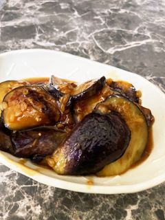 ささっと5分であまから茄子の炒め煮-レシピのメイン写真