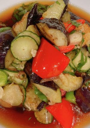 なすがジューシー！夏野菜の揚げ浸し-レシピのメイン写真