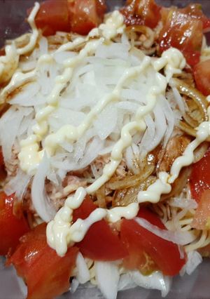 冷たいウスターソースパスタ-レシピのメイン写真