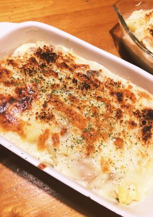 我が家の簡単お手軽マカロニグラタン♪-レシピのメイン写真