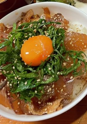 鯛の漬け丼-レシピのメイン写真