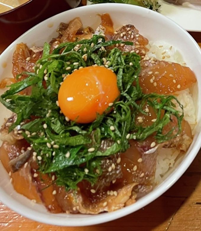 鯛の漬け丼-レシピのメイン写真