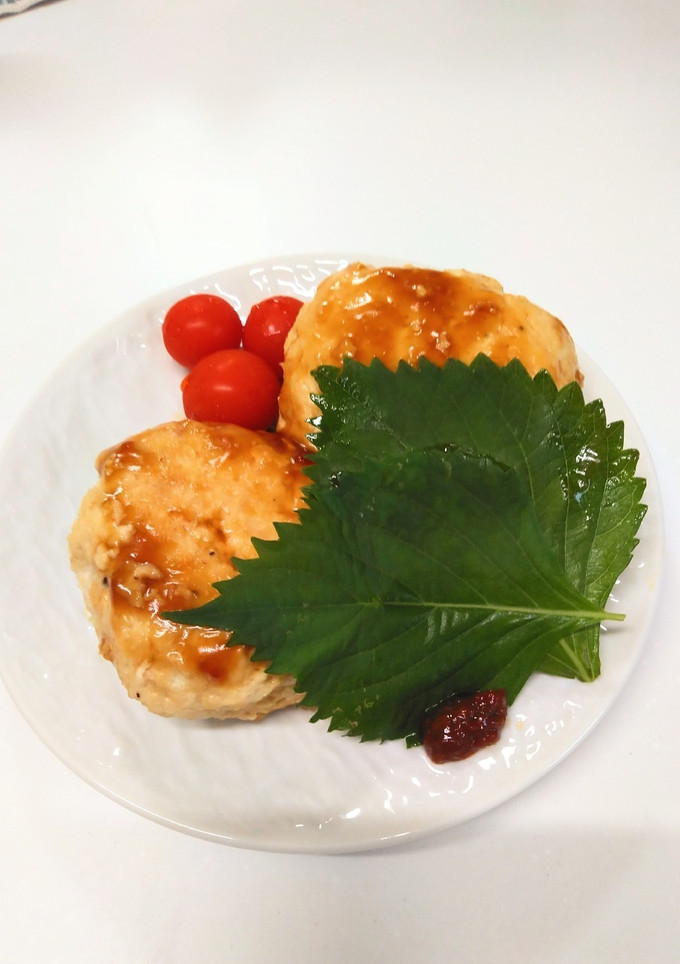 包丁使わず！卵不使用！鶏の豆腐ハンバーグ-レシピのメイン写真