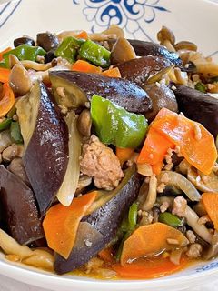 カラフル夏野菜の豚挽肉炒め-レシピのメイン写真