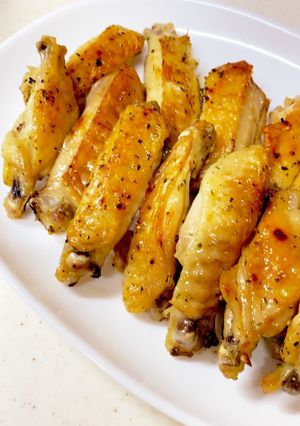 オーブントースターで手羽中焼き^^-レシピのメイン写真