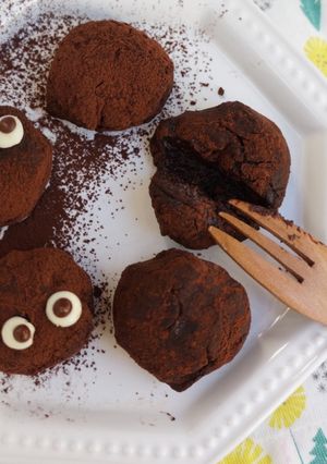 お豆腐で大人のラムレーズン生チョコ風-レシピのメイン写真