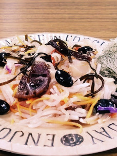“黒豆人参/大根合えサラダ”&とろろ昆布-レシピのメイン写真