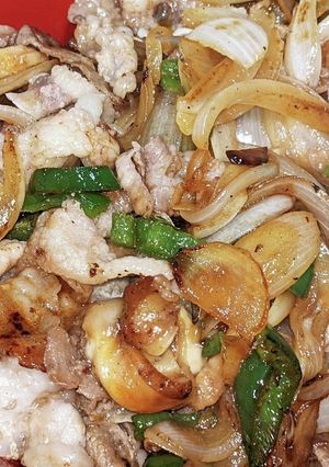 野菜たっぷり豚丼-レシピのメイン写真