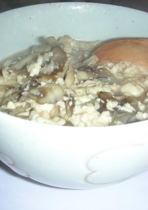 舞茸、豆腐炒め-レシピのメイン写真