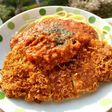 とんかつミートソースパスタ