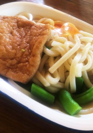 簡単！！冷やしぶっかけきつねうどん-レシピのメイン写真
