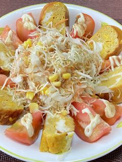 卵焼きサラダ!(^^)!-レシピのメイン写真