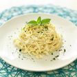 クリームチーズとカリフラワーの冷製パスタ
