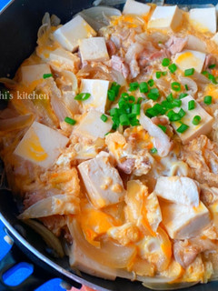 豆腐でかさまし!節約他人丼-レシピのメイン写真