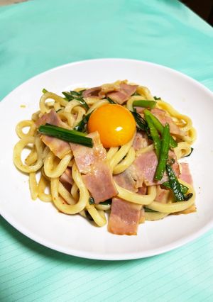 簡単♪みそ焼きうどん♪-レシピのメイン写真