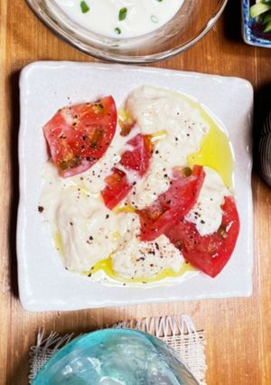 生湯葉カプレーゼ-レシピのメイン写真