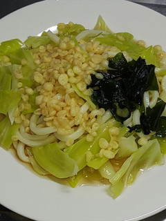 かんたん冷やしタヌキうどん-レシピのメイン写真