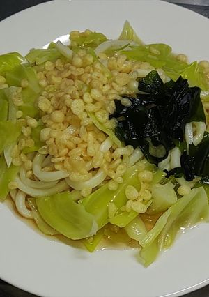 かんたん冷やしタヌキうどん-レシピのメイン写真