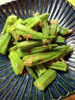 おくらの和え物-レシピのメイン写真