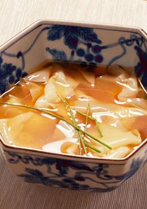 冷やしワンタンスープ-レシピのメイン写真